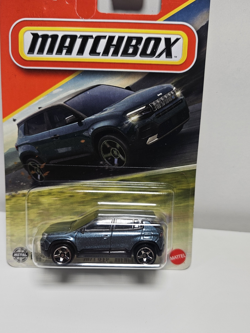 Matchbox 2023 Jeep Avenger Blue Metallic 63/125 Diecast New Sealed
